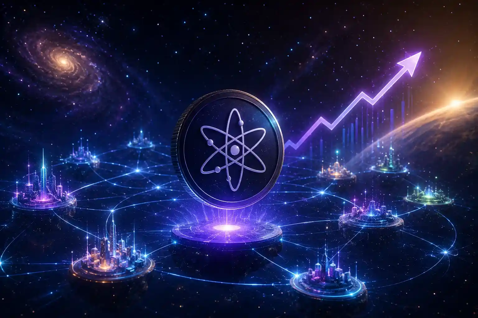 Cosmos усиливает Interchain: что будет с ценой ATOM